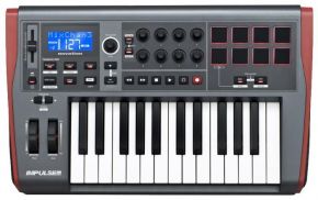 NOVATION Impulse 25 MIDI-клавиатура, 25 клавиш, 8 пэдов, Pitch/Mod контроллеры, питание по USB