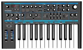 NOVATION Bass Station II аналоговый синтезатор, 25 клавиш, встроенная память на 64 пользовательских патча