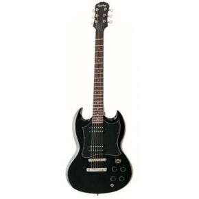 EPIPHONE G-310 EBONY CH Электрогитара, цвет черный, корпус махогани, гриф махогани