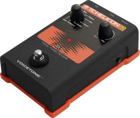 TC HELICON VoiceTone R1 напольная вокальная педаль эффекта реверберации, 8 типов: Hall, Plate, Theat