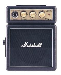 MARSHALL MS-2 MICRO AMP (BLACK) усилитель гитарный транзисторный, микрокомбо, 1 Вт