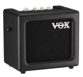 VOX MINI3-G2 Black портативный комбоусилитель, 3 Вт, цвет черный. 11 типов усилителей