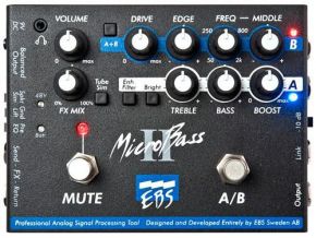 EBS MicroBass II басовый напольный предусилитель
