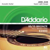D'ADDARIO EZ890 Струны для акустической гитары