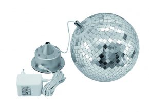 EUROLITE Mirror Ball 20 cm с двигателем MD 1015 и цепью зеркальный шар, диам. 200мм.