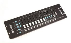 EURO DJ Easy Touch Lite DMX контроллер, 192 DMX-канала, 12 приборов по 16 каналов, 12 пресетов, 12 програм по 100 шагов