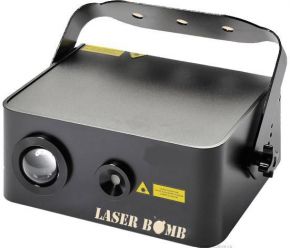 Laser Bomb Salut Лазер, синий светодиод LED 5W, 100mW-R + 40mW-G