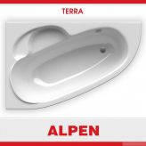 Акриловая ванна ALPEN Terra 170 L (R)