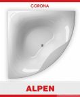 Акриловая ванна ALPEN Corona 150