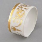 Кольцо для салфеток,большое 1шт; декор "Золотой орнамент, отводка золото", Соната 1373