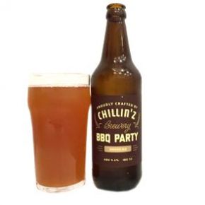 Пиво Chillinz BBQ Party Smoked Ale Копченый эль 5,4% 0,5л