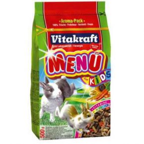 Корм Для Крольчат Vitakraft (Витакрафт) Основной Premium Menu for Kids 500г Vitakraft