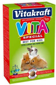 Vitakraft (Витакрафт) Best For Kids (Бест Фо Кидс) Для Молодых Кроликов 600Г Vitakraft