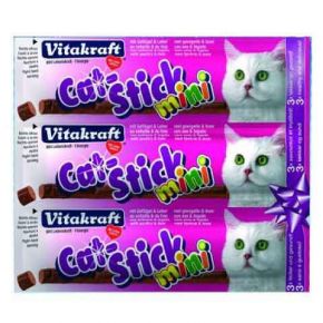 Лакомство Колбаски Vitakraft (Витакрафт) Cat-Stick Для Кошек  Индейка 12г  Vitakraft