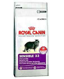 Сухой Корм Royal Canin (Роял Канин) Feline Health Nutrition Sensible 33 Для Кошек с Чувствительным Пищеварением 400г .Royal Canin
