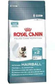 Royal Canin (Ройял Канин) Для Кошек Intense Hairball (Интенс Хэйрболл-34) Полудлинношерстных 2КГ .Royal Canin