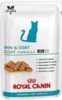 Лечебный Влажный Корм Royal Canin (Роял Канин) Veterinary Care Nutrition Skin &amp; Coat Formula Для Кастрированных Котов и Стерилизованных Кошек с Чувствительной Кожей 100г .Royal Canin