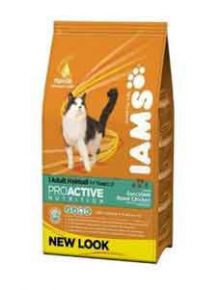 Сухой Корм Iams (Ямс) Proactive Health Hairball Care Adult  Для Кошек Выведение Шерсти Из Желудка Курица 10кг Iams