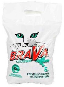 Наполнитель BRAVA (БРАВА) СОСНОВЫЙ 5Л Брава