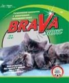 Наполнитель Brava (Брава) Люкс 3,6кг Силикагелевый  Брава