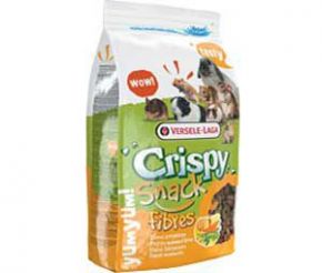 Дополнительный Корм Versele-Laga (Верселе-Лага) Crispy Shack Fibres Для Грызунов 650г + Дом Сосна №3 + Подарок Корм! Versele-Laga