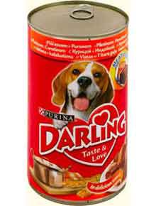 Консервы Darling (Дарлинг) Для Собак Всех Пород Курица с Индейкой 1,2кг Darling