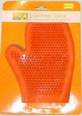 Перчатка Хантер Резиновая для Вычесывания Шерсти Оранжевая 97983 Прочее