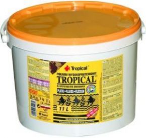 Корм Для Рыб Tropical (Тропикал) Tropical Хлопья 11л 74428  Tropical