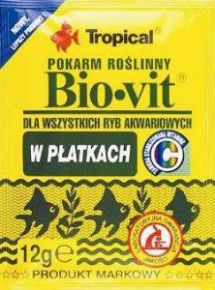 Корм Для Рыб Tropical (Тропикал) Bio-Vit Хлопья 12г 74411 Tropical