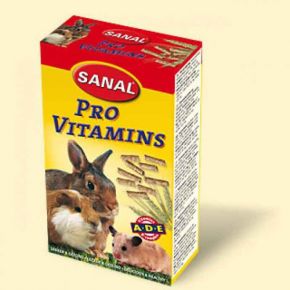 Витамины SANAL (Санал) Дропсы для Грызунов 45г Pro Vitamine (Про Витамин) Sanal