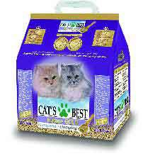 Наполнитель Cat`S Best Nature Gold 10л-6кг Деревянный Комкующийся Cat`S Best