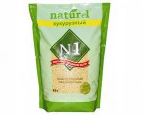 Наполнитель Naturel (Натурель) Кукурузный 4,5л Комкующийся Naturel