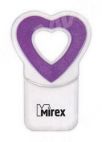 MIREX USB-картридер CHARM PURPLE (microSD), компак