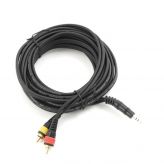 MrCable AYJMR-05-HS кабель соед. аудио, Jack mini stereo &lt;= =&gt; RCA x2шт /--5м--/; провод GEMINI MS, бюджетные разъемы MRC; блистер