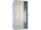 Одежный шкаф разборный металлический трехсекционный Размер: 1830x850x500 мм