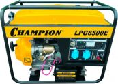 Бензо-газовый генератор Champion LPG6500E CHAMPION