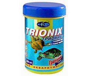 Корм Для Водных Черепах Trionix (Трионикс) в Гранулах 200мл 911069  Rio