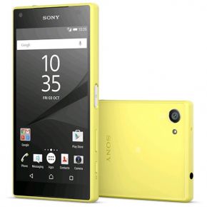 Чехол-книжка с активным окном Sony SCR44 XPERIA Z5 compact yellow