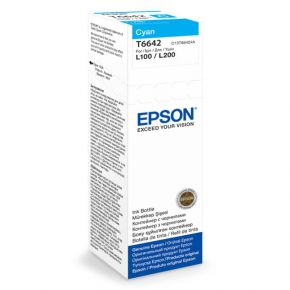 Картридж Epson C13T66424A Cyan ink bottle