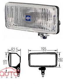 Фары Hella  Comet 550 дальнего света (1)