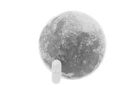 Светильник ночник Луна с пультом  управления