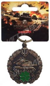 Брелок World of Tanks "Счастливчик"