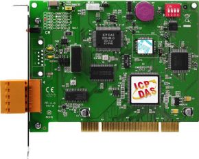 ICP DAS PISO-CPM100U-T   1-портовый Universal PCI адаптер интерфейса CANopen, 5-конт. винтовая клемма ICP DAS