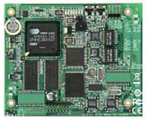 MOXA EM-2260-LX   Универсальный встраиваемый RISC-модуль с 4 портами RS-232/422/485, 2 портами 10/100 Ethernet, 8 дискретных вводов/выводов, VGA, Comp MOXA