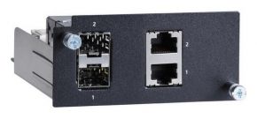 MOXA PM-7500-2GTXSFP   Модуль расширения: 2 комбо-порта 100/1000 BaseT(X) (RJ-45 + SFP) для коммутатора PT-7528-24TX MOXA