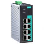 MOXA EDS-308-T   Промышленный 8-портовый неуправляемый коммутатор 10/100 BaseT Ethernet, -40...+75C MOXA
