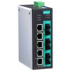 MOXA EDS-408A-2M1S-SC-T   Промышленный 8-портовый управляемый коммутатор: 5 портов 10/100 BaseT Ethernet, 2 порта 100BaseFX (многомодовое волокно, раз MOXA