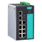 MOXA EDS-510A-3GT   Промышленный 10-портовый управляемый коммутатор: 7 портов 10/100 BaseT Ethernet, 3 х 10/100/1000 BaseT Ethernet MOXA