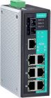 MOXA EDS-P308-S-SC   Промышленный 8-портовый неуправляемый коммутатор: 4 PoE порта 10/100 BaseT(X) Ethernet, 3 порта 10/100BaseT(X), 1 порт 100BaseFX  MOXA