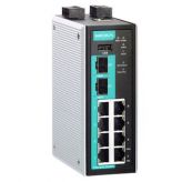 MOXA EDR-810-VPN-2GSFP-T   Промышленный маршрутизатор безопасности: 8 портов 10/100 BaseT(X) + 2 Gigabit Ethernet SFP, Firewall/NAT/VPN, -40...+75 С MOXA